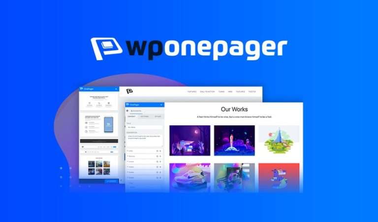 Wp Onepager Lifetime Deal | Lifetime Deal of Wp Onepager