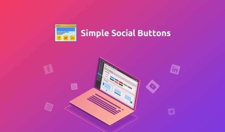 Simple Social Buttons Lifetime Deal | Social Growth