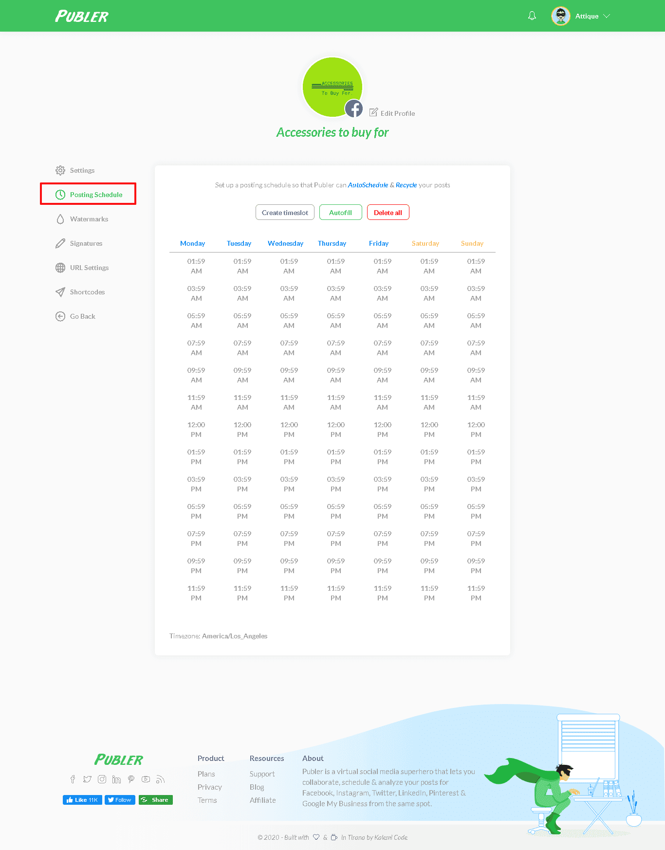 Publer review : Features, price, pros and cons