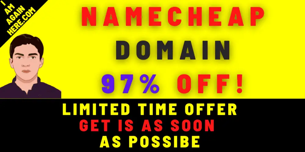 Namecheap: Domain Up to 97% off