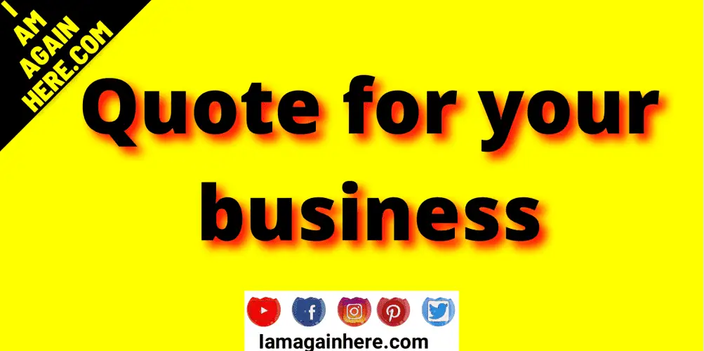 business quotes