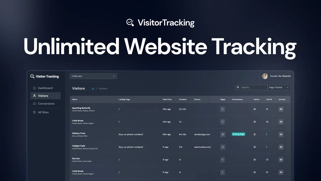 Visitor Tracking Lifetime Deal-Pay Once & Never Again